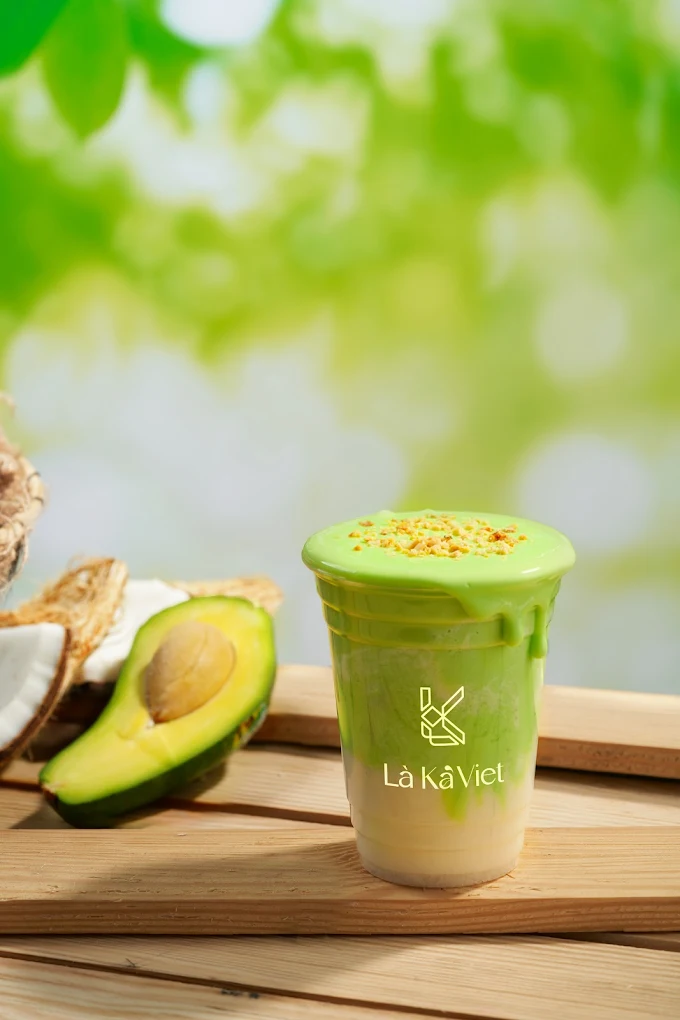 Premium Avocado and Egg Foam Coffee Catering Display Little Saigon